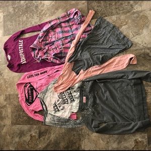 SIZE XS/S Long sleeve shirt lot